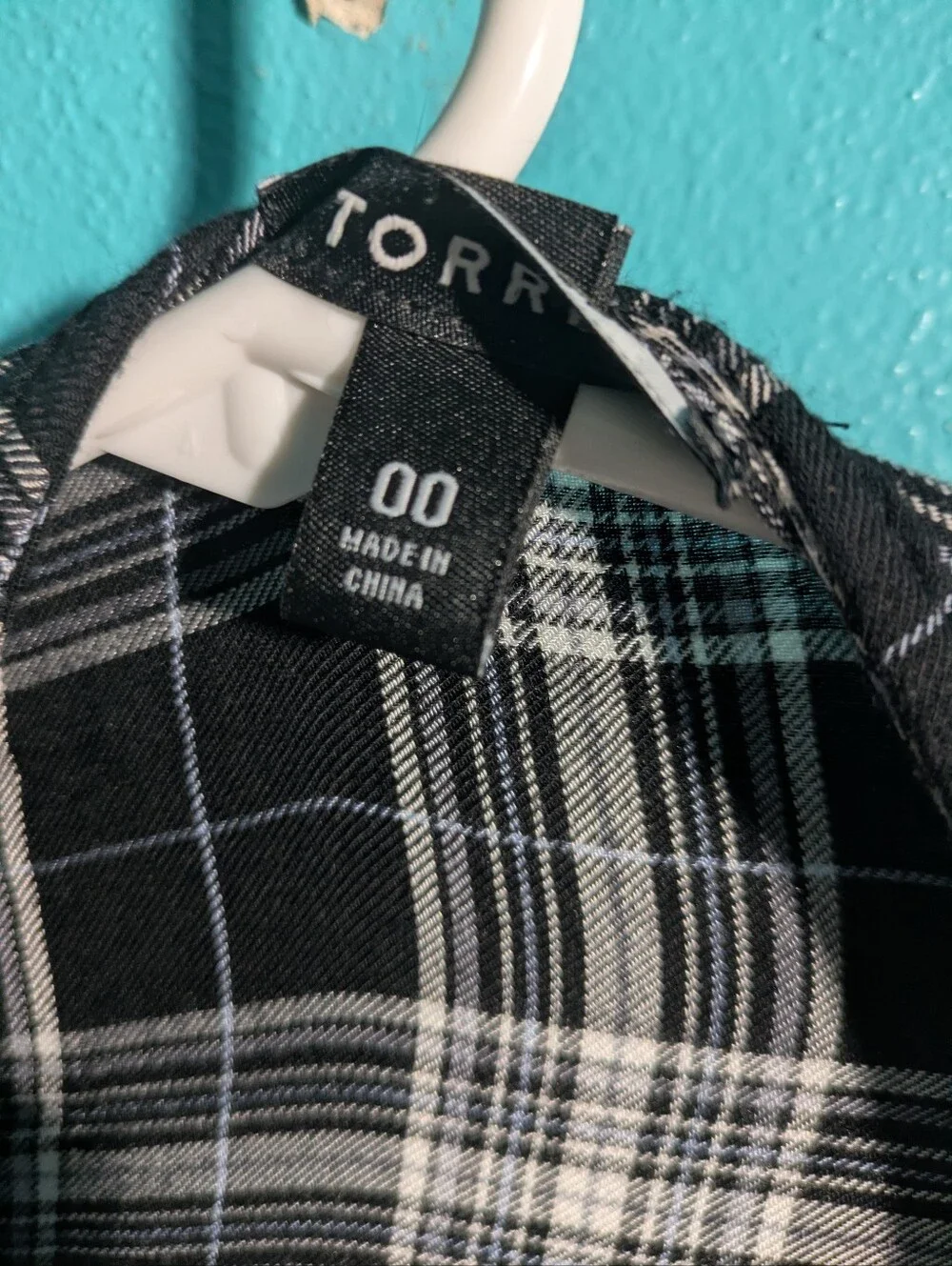 Torrid Plaid Fringe Cardigan - Size‎ 00 🖤
